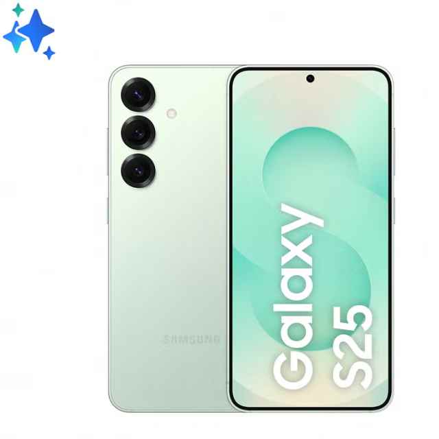 Galaxy S25 AI Dual SIM Mint 12GB RAM 128GB 5G - Middle East Version