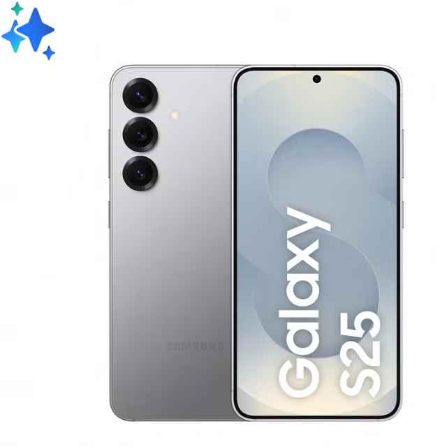 Galaxy S25 AI Dual SIM Silver Shadow 12GB RAM 256GB 5G - Middle East Version