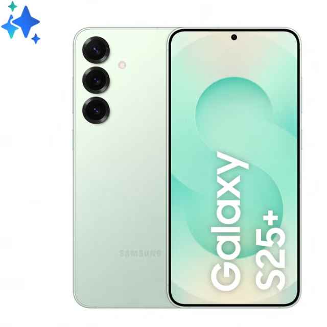 Galaxy S25 Plus AI Dual SIM Mint 12GB RAM 256GB 5G - Middle East Version