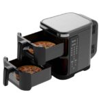 11L Air Fryer Double Stack 5.5L+5.5L Capacity 2800W with Info Display & Touch Panel (2)