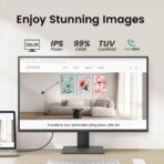 27 Inch FHD 100Hz Refresh Rate, IPS Eye-Care Monitor, HDMI, DisplayPort, Ultra Slim Bezel, TUV-Certified, Flicker-Free, Low Blue Light Plus, Eye-CareU - GW2791 Black (2)