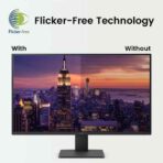 27 Inch FHD 100Hz Refresh Rate, IPS Eye-Care Monitor, HDMI, DisplayPort, Ultra Slim Bezel, TUV-Certified, Flicker-Free, Low Blue Light Plus, Eye-CareU - GW2791 Black (4)