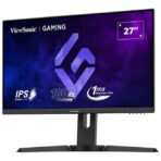 27 Inch FHD IPS Gaming Monitor with 180Hz, 1ms, Height Adjustment, AMD Free Sync, sRGB104%, HDR10, Bezel-Less, Eye Care, Wall Mount, Game Mode, HDMI, DP, VGA, XG2709 Black (2)