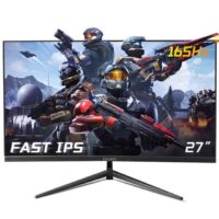 27_ Inch Flat Screen (1920x1080) FHD (1080P) Gaming InnJoo Monitor IPS with LED Display Type, 165Hz Refresh Rate, 0.5ms Response Time, x1 HDMI, AMD FreeSync - T271 _ Black