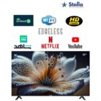 32 Inch Edgeless Android 14 Smart TV with Netflix, Youtube, Prime Video -SLED32EAJ (2)