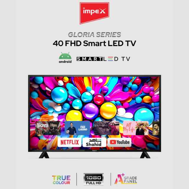 40 Inch Full HD Smart LED TV - Android, Quad Core