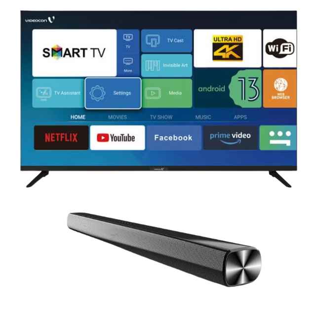 50 Inch 4K UHD LED Smart TV with Android OS