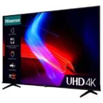 55 Inch 4K UHD Smart Television 55A62NS Black