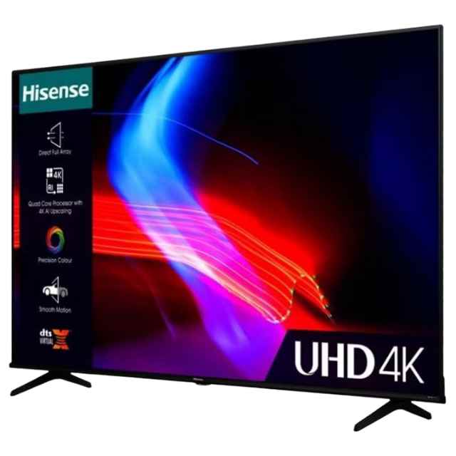 55 Inch 4K UHD Smart Television 55A62NS Black