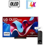 55 Inch OLED Evo C4 4K OLED55C46LA Black
