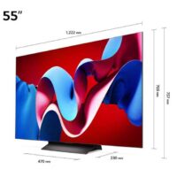 55 Inch OLED Evo C4 4K OLED55C46LA Black (3)