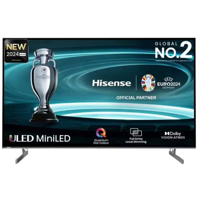 65 Inch, Ultra HD 4K, Mini LED, Smart TV, 60HZ, (2024) - 65U6N PRO Black