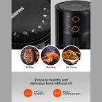 Air Fryer 4 L Pot_ Non-Stick Coating with Vortex Frying Technology (3)