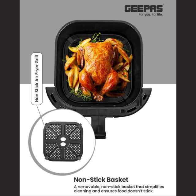Air Fryer Equipped With Vortex Air Frying Technology_ 7 L Capacity With A Rack (2)
