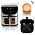 Air fryer 8L–Made with Non-Stick bucket & Touch Panel (2)