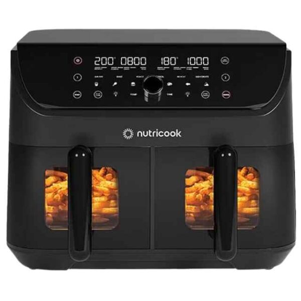 Digital Air Fryer Duo Vision,8.5L Capacity with Clear Window