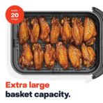Digital Slim Air Fryer XL,7.6L Capacity with Clear Window (2)