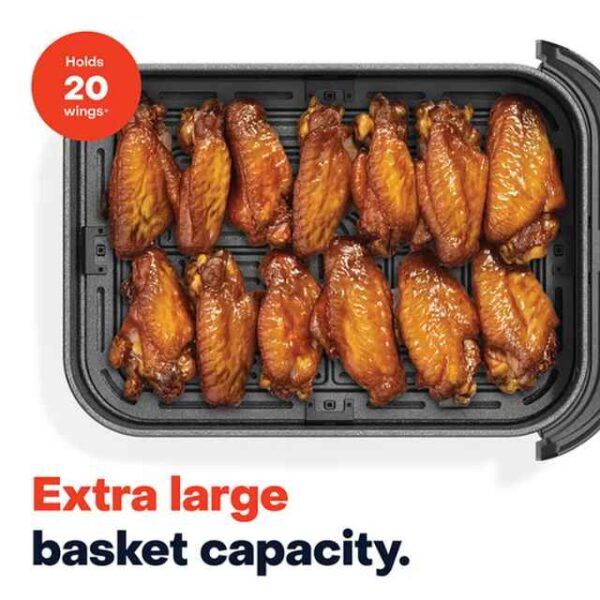 Digital Slim Air Fryer XL,7.6L Capacity with Clear Window (2)