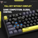 G52 82 Keys Wired Gaming Keyboard, Mechanical Keyboard Brown Switch RGB Backlit Suitable For Computer_Ps4_Xbox Gamers (3)