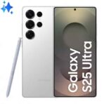 Galaxy S25 Ultra AI Dual SIM Titanium White silver 12GB RAM 512GB 5G - Middle East Version