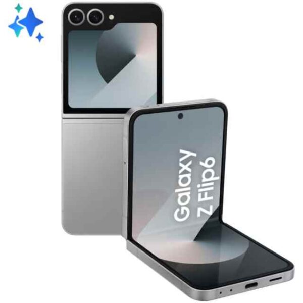 Galaxy Z Flip 6 Single SIM + eSIM Silver Shadow 12GB RAM 512GB 5G - Middle East Version