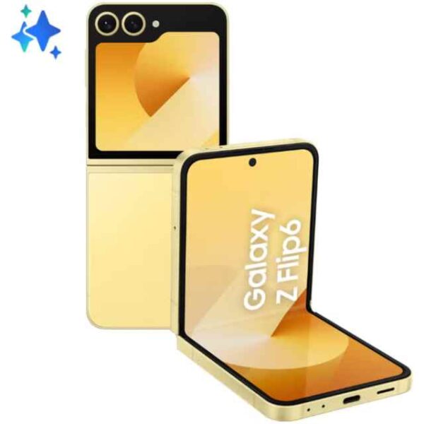 Galaxy Z Flip 6 Single SIM + eSIM Yellow 12GB RAM 256GB 5G - Middle East Version