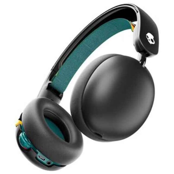 Grom Over-Ear Wireless Headphones For Kids, 45 Hr Battery, Volume-Limiting, Works With iPhone Android And Bluetooth Devices Black