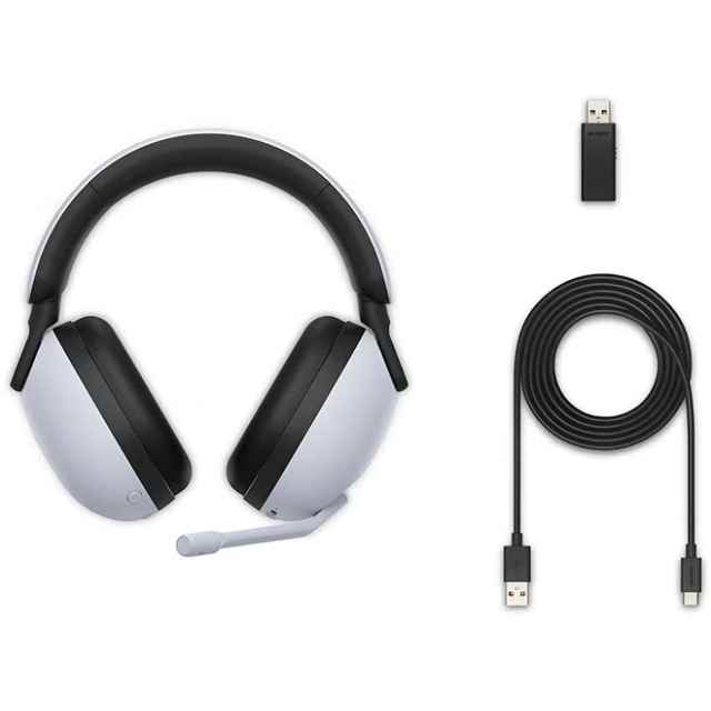 INZONE H9 Wireless Noise Cancelling Gaming Headset with Boom Microphone for PC_PS5 White- H9 (4)