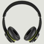 Icon ANC On-Ear Active Noise Cancelling Wireless Bluetooth Headphones, 60 Hr Battery, Microphone, Works with iPhone Android Black (2)