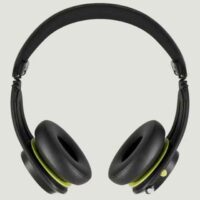 Icon ANC On-Ear Active Noise Cancelling Wireless Bluetooth Headphones, 60 Hr Battery, Microphone, Works with iPhone Android Black (2)