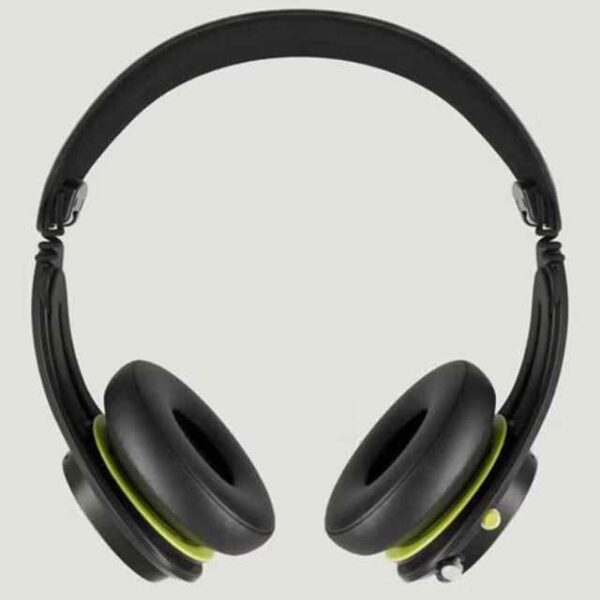 Icon ANC On-Ear Active Noise Cancelling Wireless Bluetooth Headphones, 60 Hr Battery, Microphone, Works with iPhone Android Black (2)