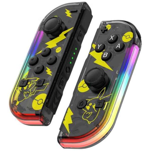 Joy Cons Wireless Controller for Nintendo Switch, L_R Controllers Replacement Compatible with Nintendo Switch_Lite_OLED, Joystick with Wake-up_Screenshot_Dual Vibration_Motion Control Function