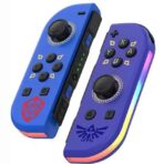 Joy Cons Wireless Controller for Nintendo Switch, L_R Controllers Replacement Compatible with Nintendo Switch_Lite_OLED, Joystick with Wake-up_Screenshot_Dual Vibration_Motion Control Function