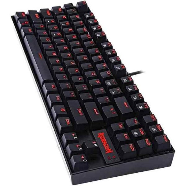 K552-2 87 Keys 60% Small TKL Mechanical Gaming Keyboard Black Red Led Backlit (2)