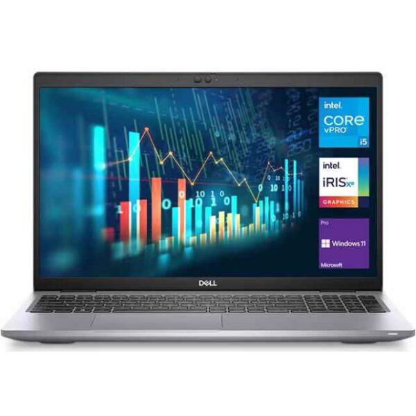 Latitude 5520 Business Laptop With 15.6-Inch FHD Display, Core i5-1145G7 Processor_16GB RAM_1TB SSD_Intel Iris XE Graphics_Windows 11 Pro English_Arabic Silver
