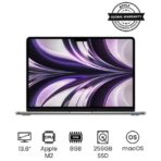 MacBook Air MLXW3 13.6-Inch Display _ Apple M2 chip with 8-core CPU and 8-core GPU, 256GB SSD, English Keyboard(International version) Space Grey