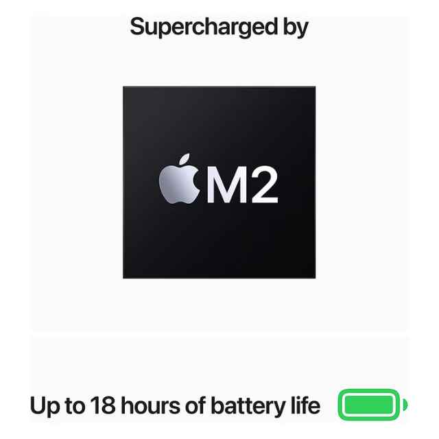 MacBook Air MLXX3 13.6-Inch Display _ Apple M2 chip with 8-core CPU and 10-core GPU, 512GB_ English Keyboard(International version) Space Grey (5)