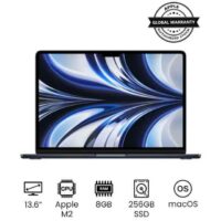 MacBook Air MLY33 13.6-Inch Display _ Apple M2 chip with 8-core CPU and 8-core GPU, 256GB SSD, English Keyboard(International version)(International Version) Midnight