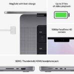 MacBook Pro 16-inch (M1 Pro, 10-core CPU, 16-core GPU, 16GB RAM, 8TB) English Space Grey (4)