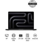 MacBook Pro MX2J3 Liquid XDR Retina 14-Inch Display, M4 Pro Chip 14-Core CPU 20-Core GPU Processor_24GB RAM_1TB