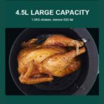 Smart Air Fryer - 4.5L Large Capacity (3)