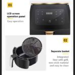 Smart Air Fryer - 4.5L Large Capacity (4)