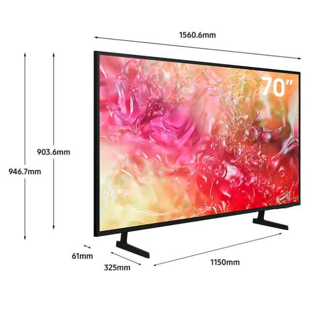 Smart TV, Crystal UHD, DU7000, 70 Inch, 2024 (2)