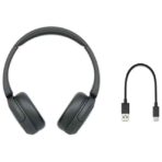 WH-CH520 Wireless Bluetooth On Ear With Mic For Phone Call Black (3)