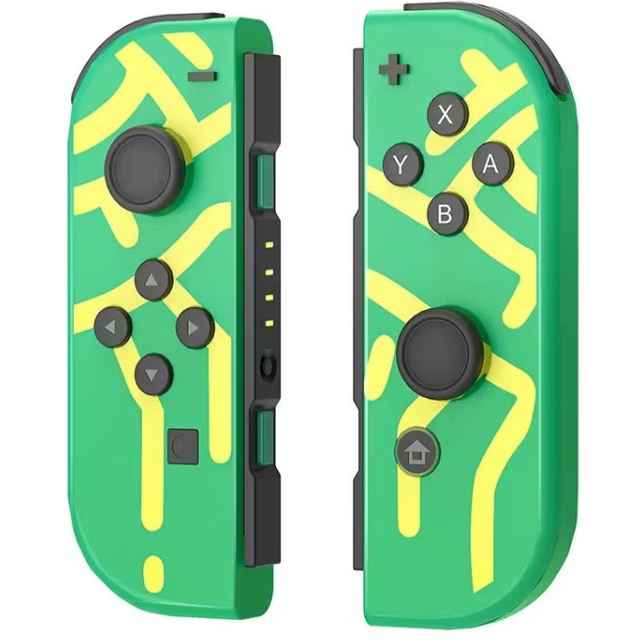 Wireless Controller for Nintendo Switch, L_R Controllers Replacement Compatible with Nintendo Switch_Lite_OLED, Joystick with Wake-up_Screenshot_Dual Vibration_Motion Control Function
