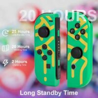 Wireless Controller for Nintendo Switch, L_R Controllers Replacement Compatible with Nintendo Switch_Lite_OLED, Joystick with Wake-up_Screenshot_Dual Vibration_Motion Control Function (2)