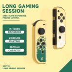 Wireless Controller for Nintendo Switch, L_R Controllers Replacement Compatible with Nintendo Switch_Lite_OLED, Joystick with Wake-up_Screenshot_Dual Vibration_Motion Control Function (3)