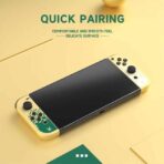 Wireless Controller for Nintendo Switch, L_R Controllers Replacement Compatible with Nintendo Switch_Lite_OLED, Joystick with Wake-up_Screenshot_Dual Vibration_Motion Control Function (4)