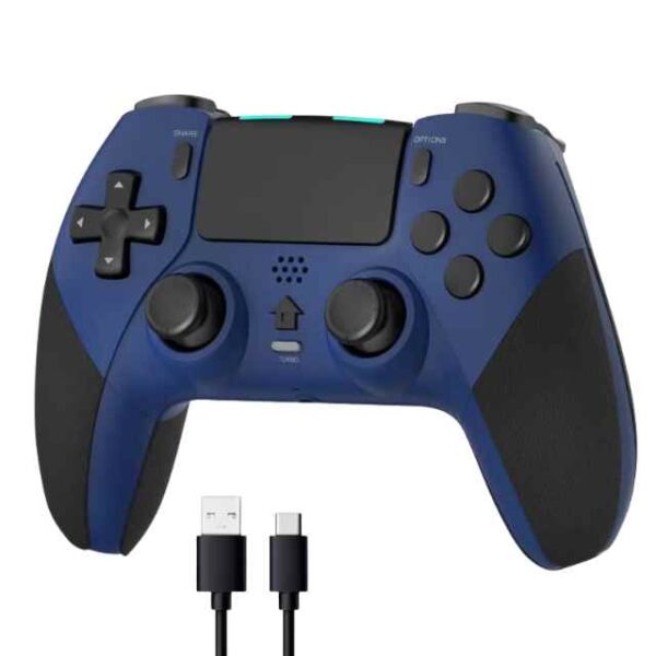 Wireless Controller for PS4, Game Controller Compatible with Play station 4_Slim_Pro_PC, Built-in (3)