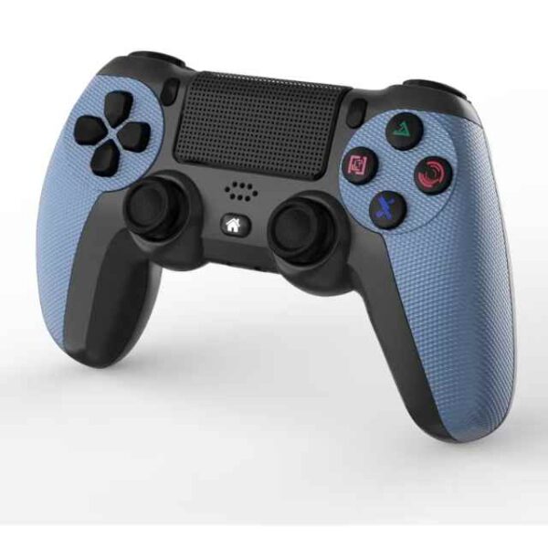 Wireless Controller for PS4_PS4 Slim_PS4 Pro_PC Anti-Slip Play station 4 Gamepad Hand Joystick with USB Cable & Dual Vibration & Clickable Touchpad & Audio Function & LED Light